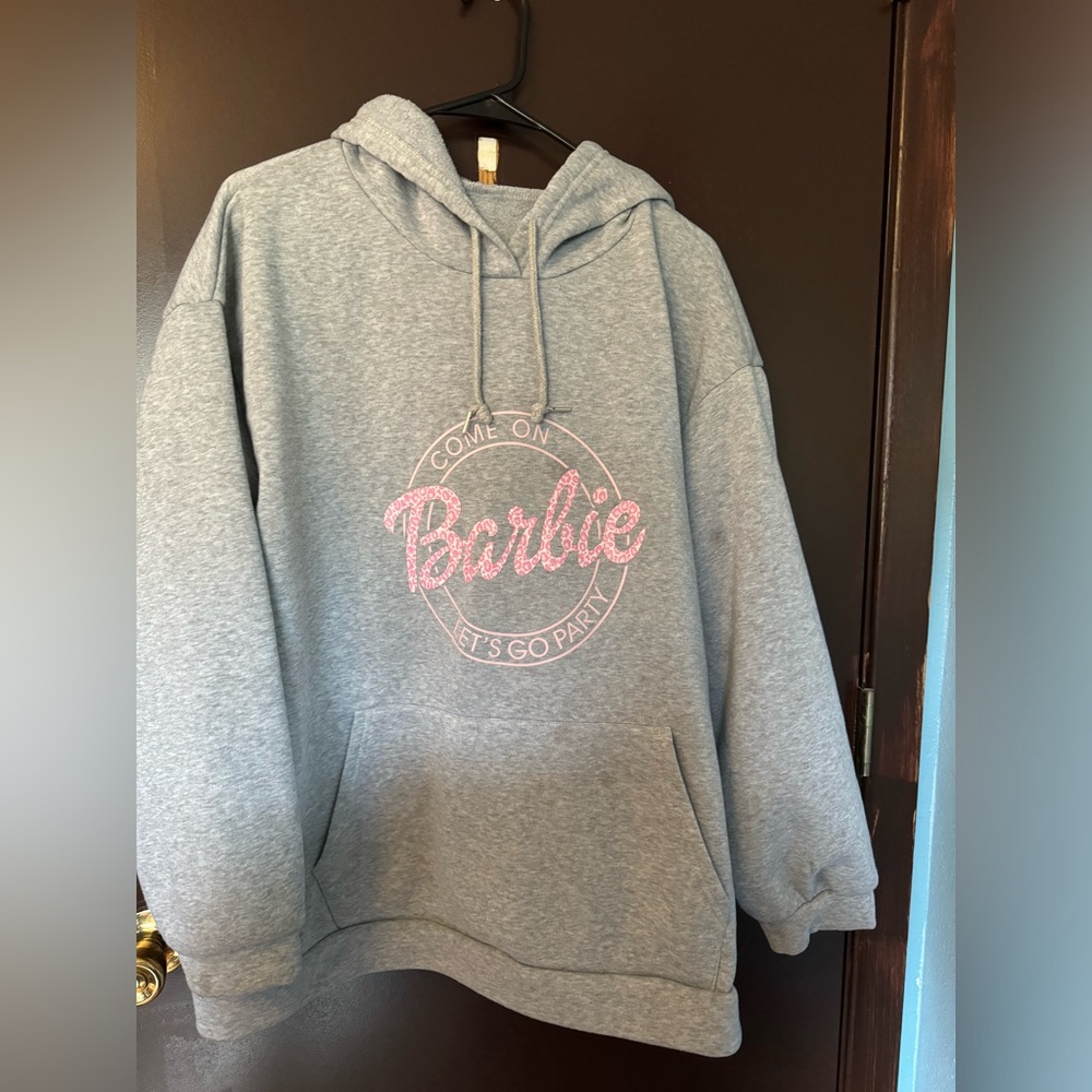 Barbie Hooded Sweatshirt Size 2X